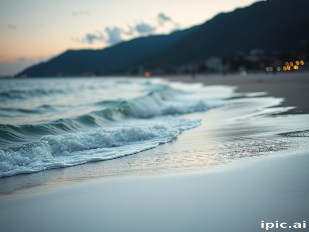 beach iphone