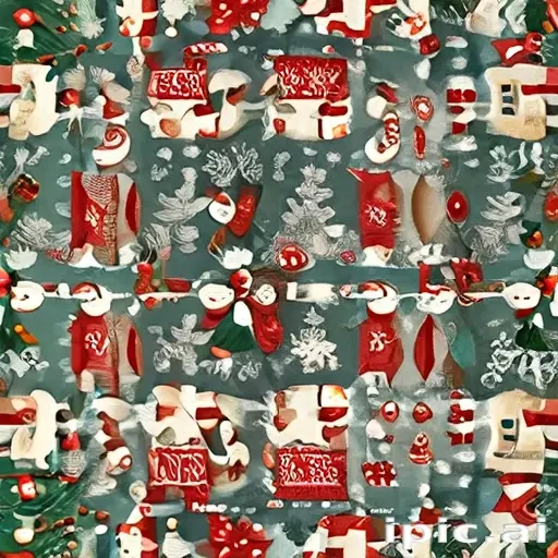 vintage christmas illustration
