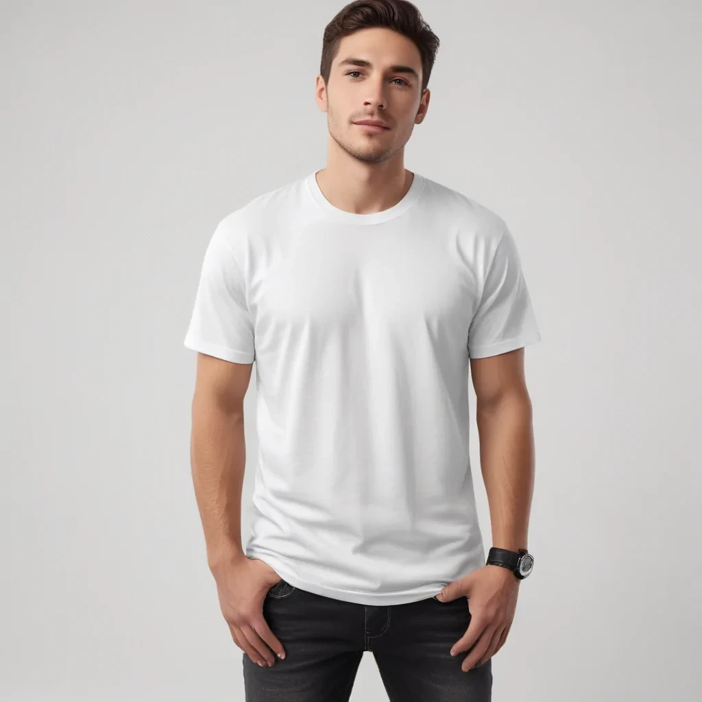 white tee png