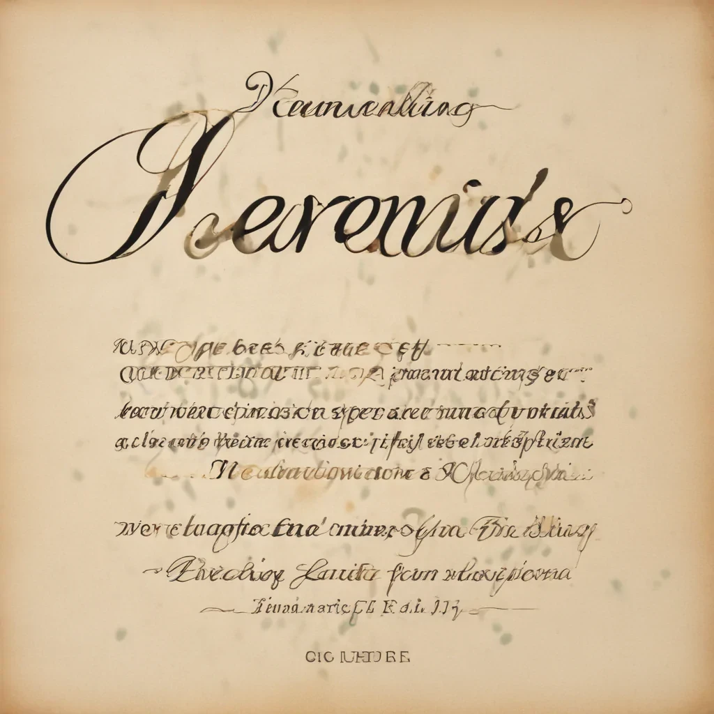 cursive laura