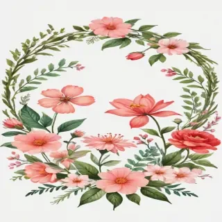 flower circle png