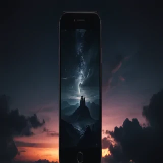 dark iphone wallpaper aesthetic