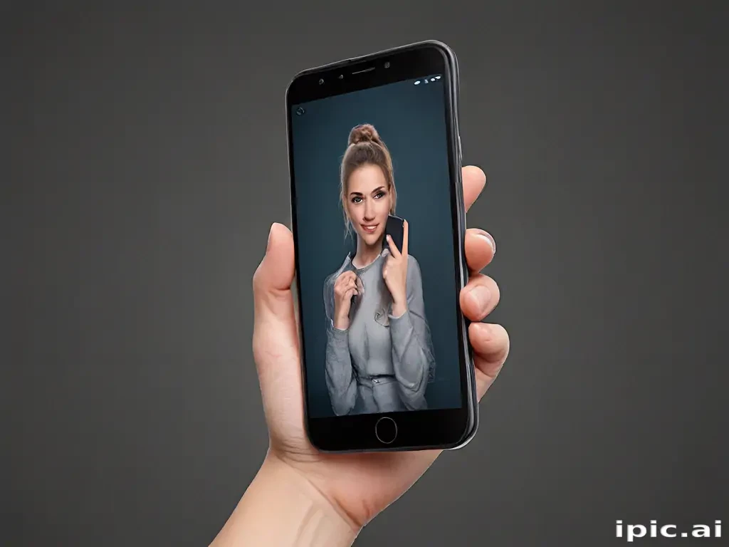 hold phone png