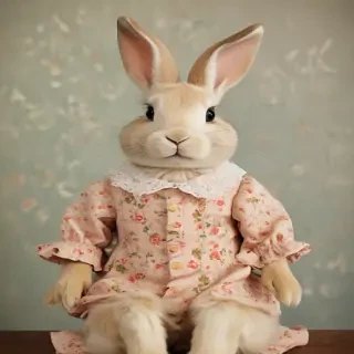 vintage bunny