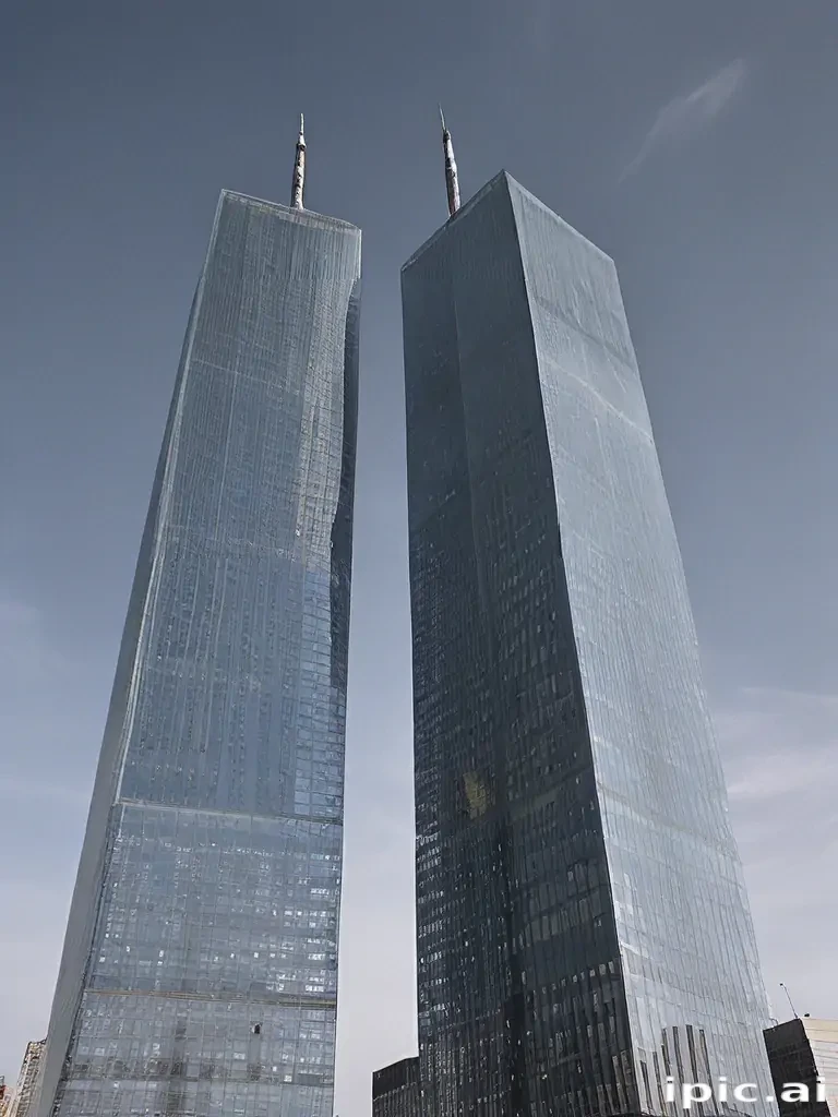 twin towers transparent