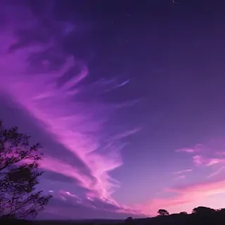 purple sky wallpaper