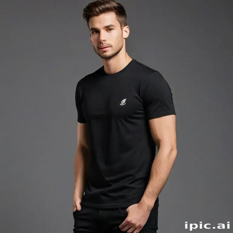 black tee png