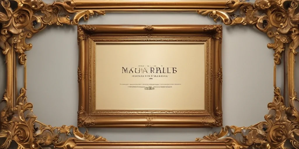background with frame
