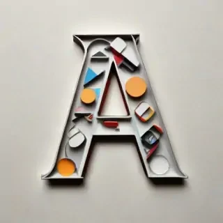 letters as images