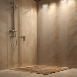 shower background