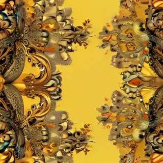 aesthetic yellow background