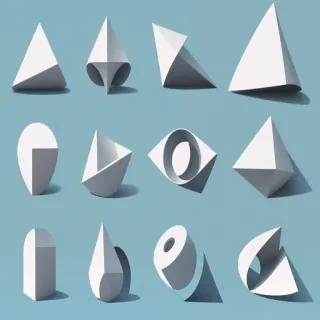 background shapes