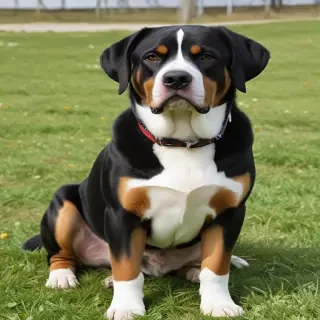 greater swiss mountain dog