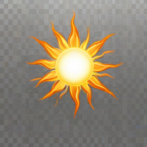 sun transparent png