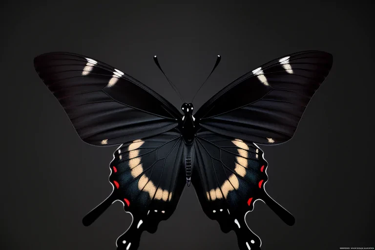 black butterfly wallpaper