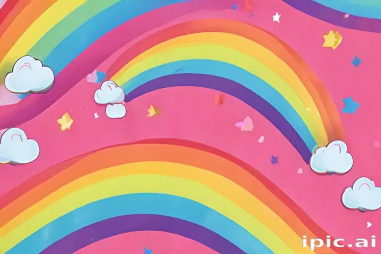 cute rainbow wallpaper