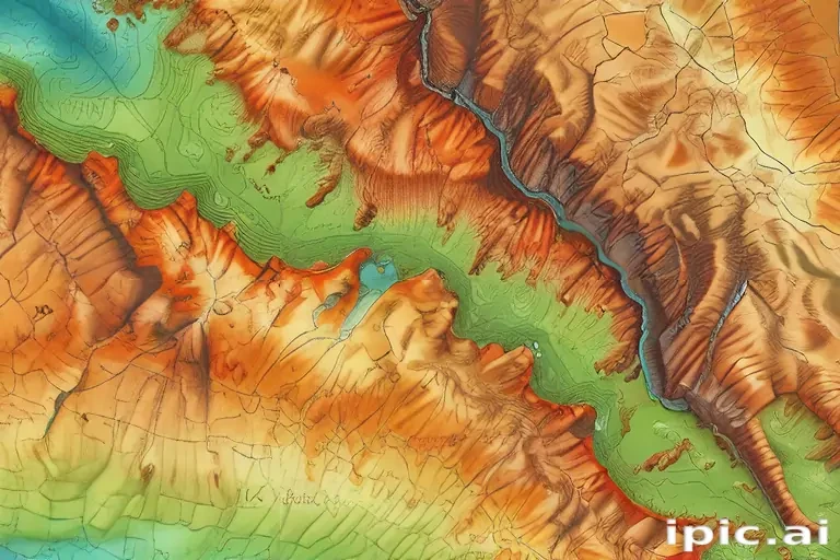 topography png