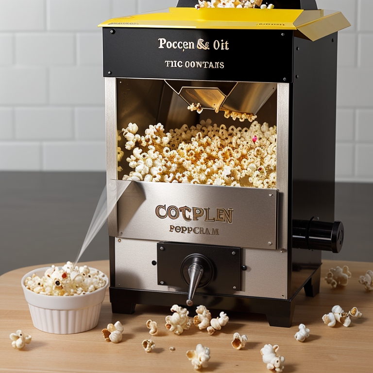 popcorn and oil for popcorn machine