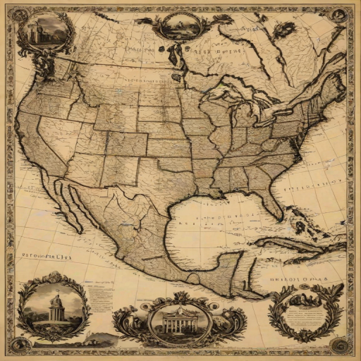 map of the united states of america