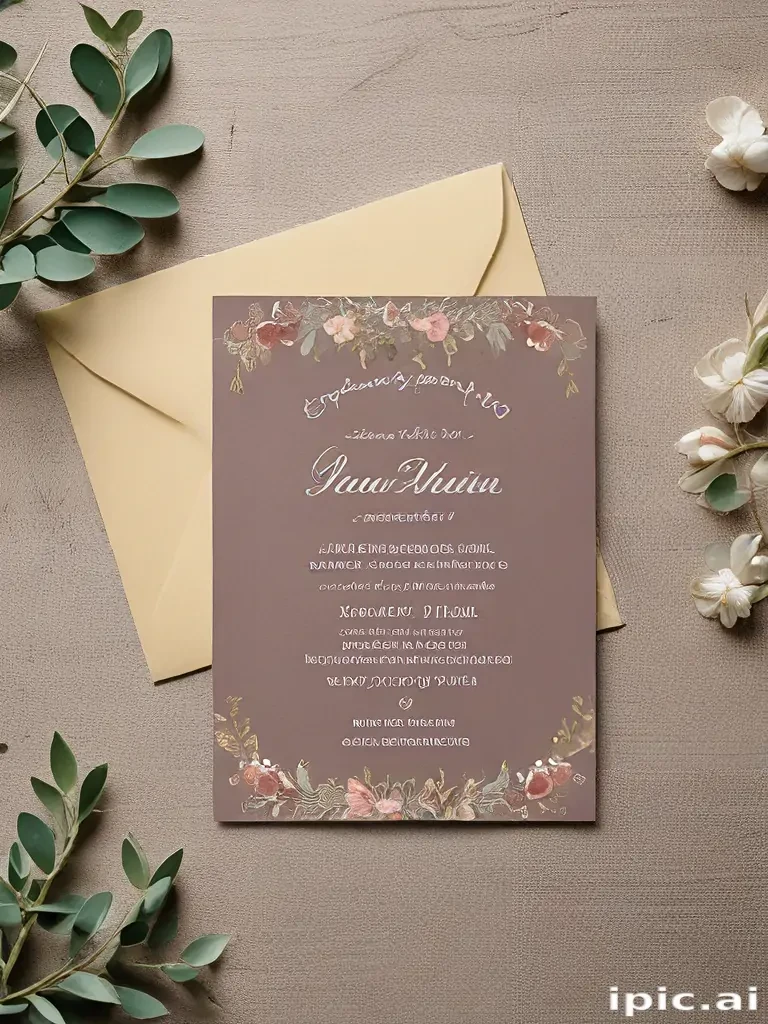 invitation mockup