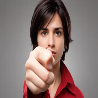 pointing finger png