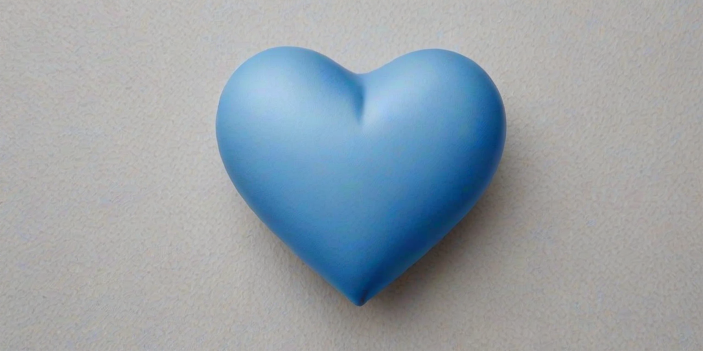 blue heart