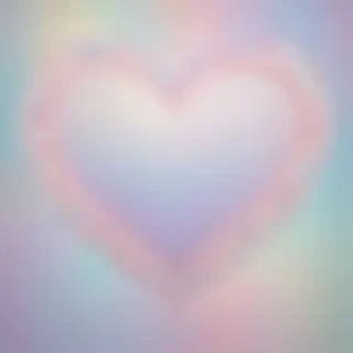 pastel heart background