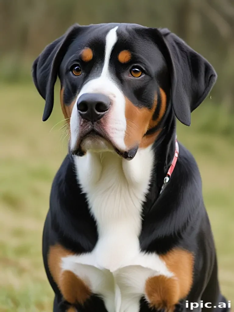 greater swiss mountain dog