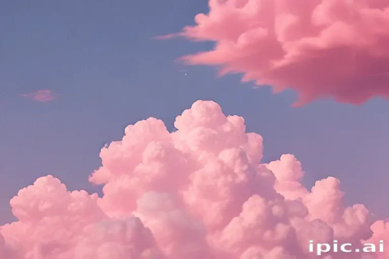 pink cloud aesthetic