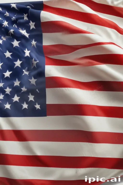 united states flag transparent