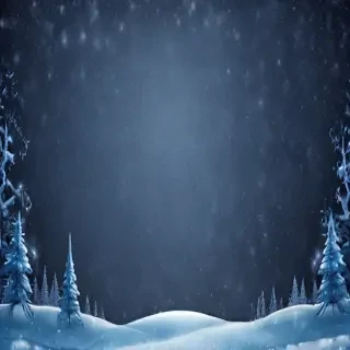 blue christmas bg