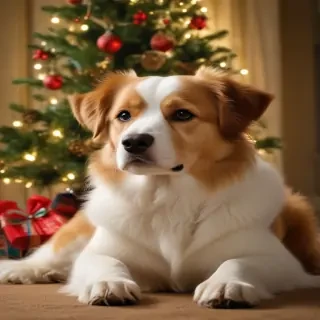 dog pictures christmas