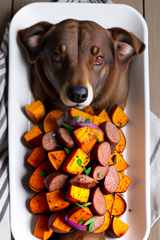 venison and sweet potato dog food