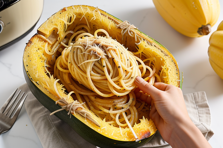 spaghetti squash in the air fryer