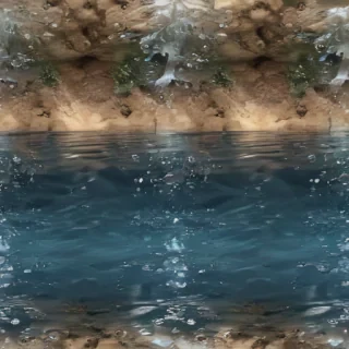 water transparent background