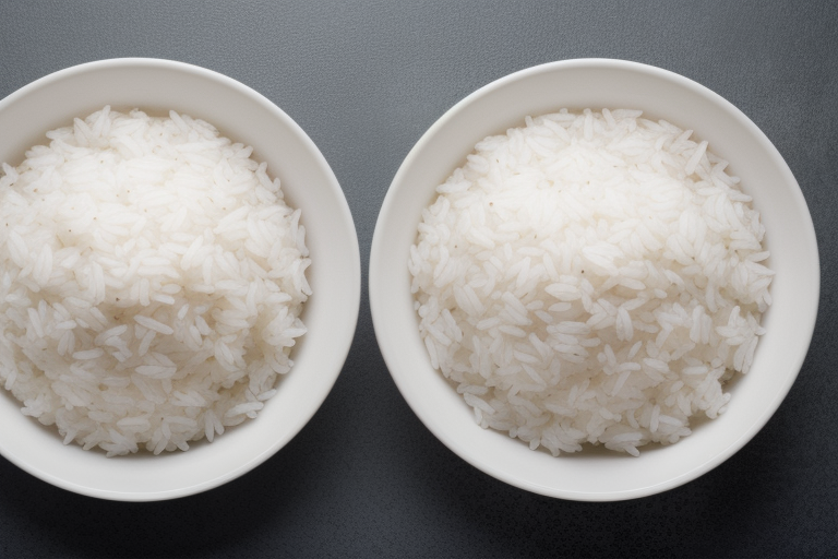 calories in 2 cups of rice