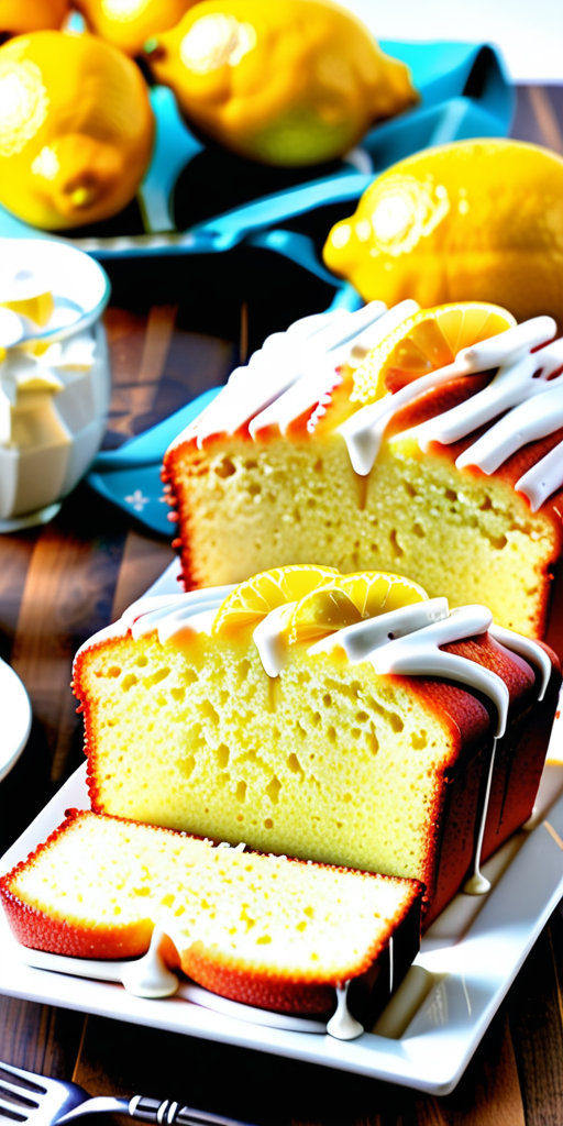 lemon cream cheese pound cake recipe