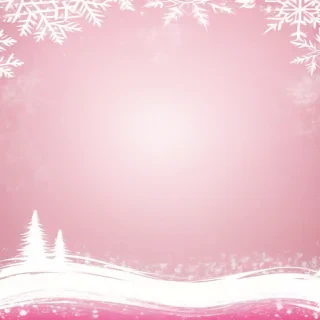 pink winter background