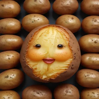 potato transparent