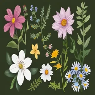 free wildflower clipart
