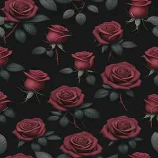 dark rose aesthetic