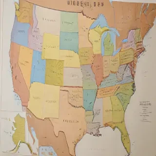 show me a map of the united states