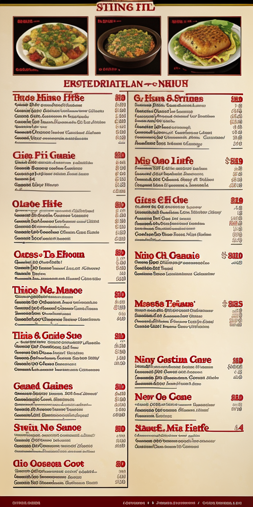 stonefire grill menu with prices