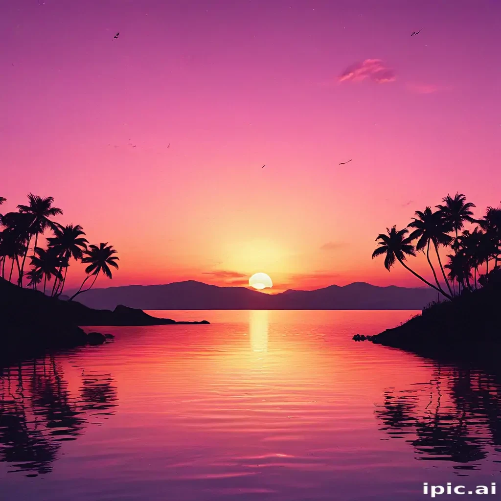 cute sunset wallpaper