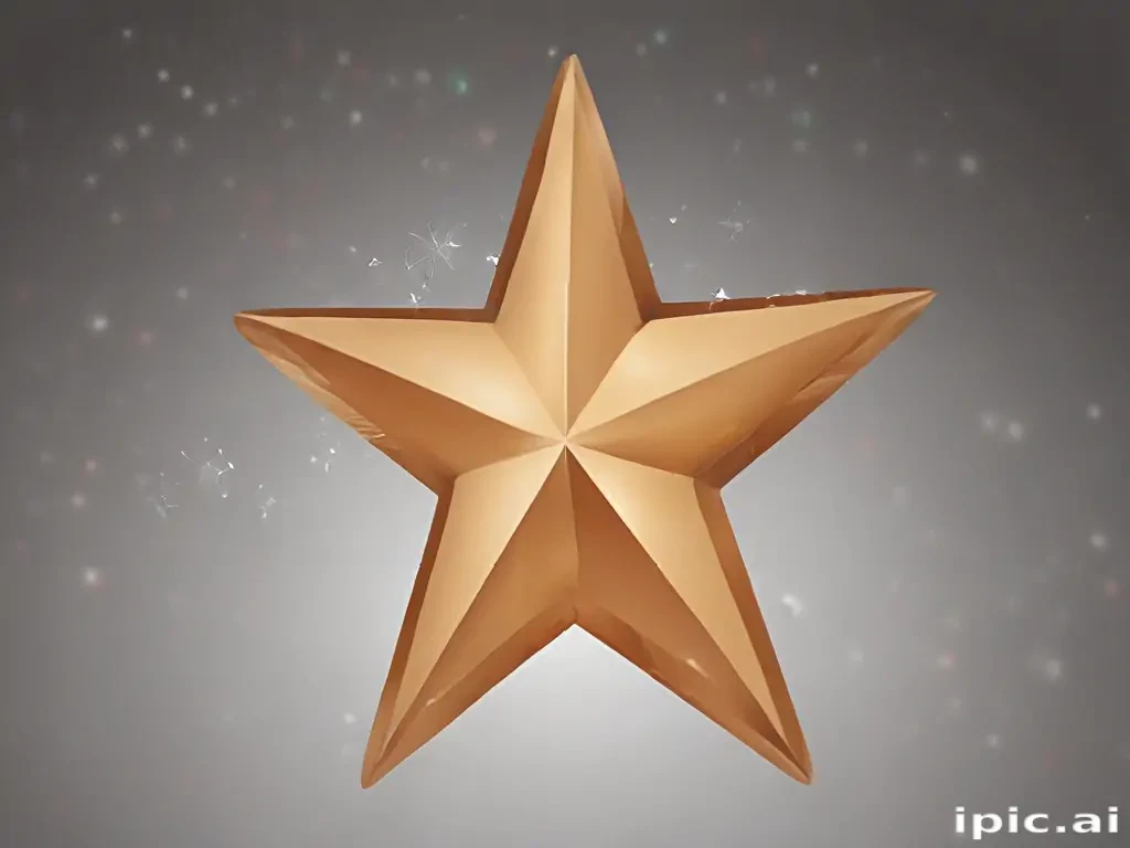 christmas star clipart free