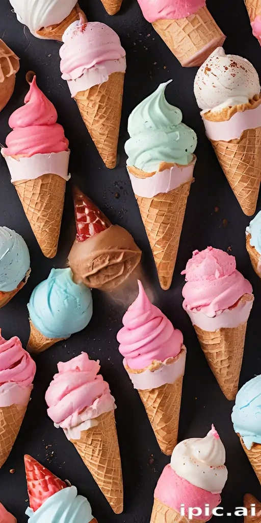 ice cream background