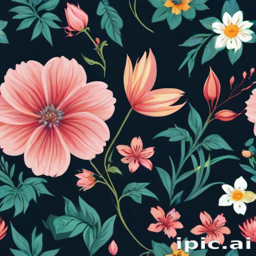 floral computer background