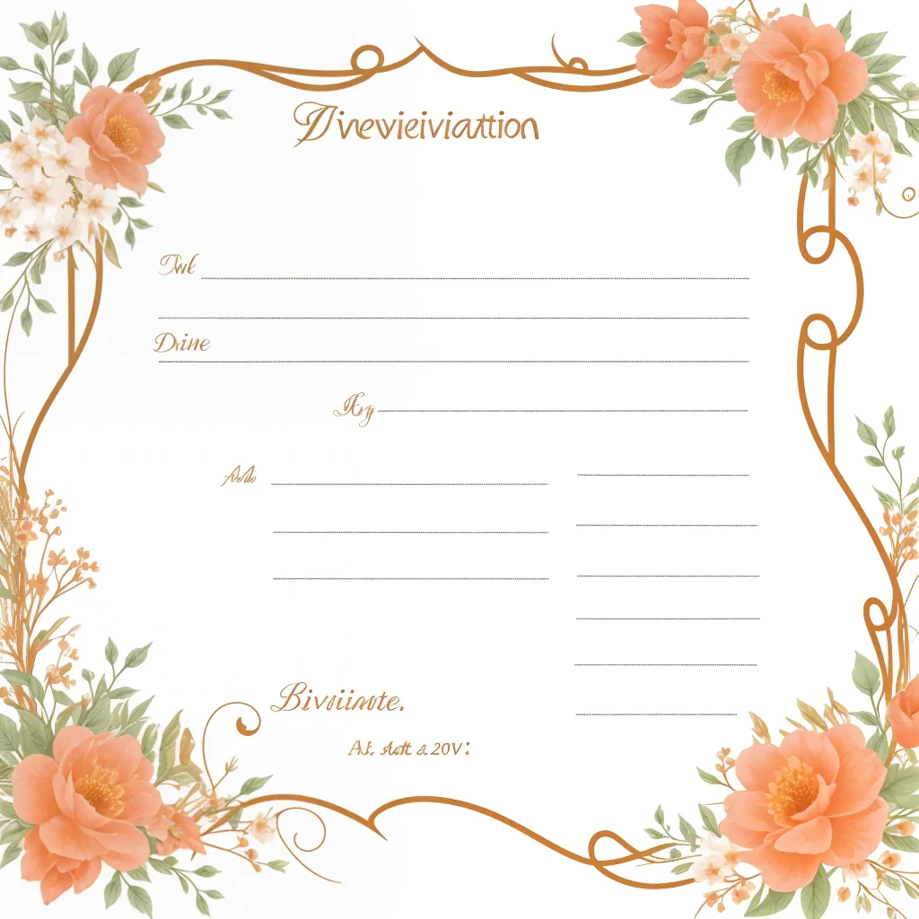 invitation background