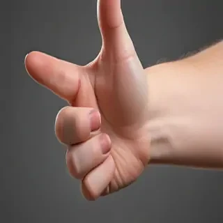 pointing finger png