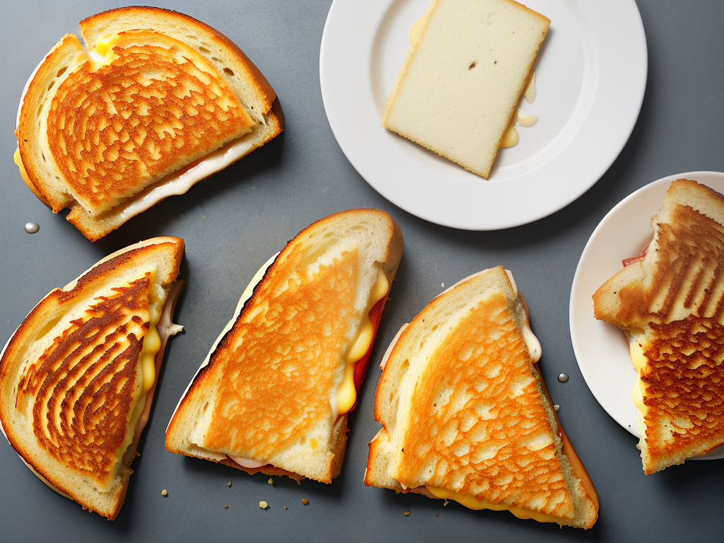 how to cook a grilled cheese without butter